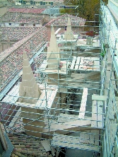 Trabajos de restauración de la Catedral de Tarazona