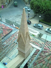 Trabajos de restauración de la Catedral de Tarazona