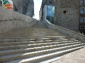 Piedra Gris Moncayo en las calles de Vitoria-Gasteiz