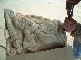 Pórtico de la Iglesia San Miguel de Uncastillo